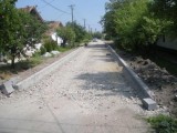 Szegélykó lerakása
